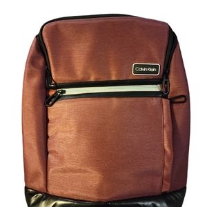 Backpack NWT $99.99 by Calvin Klein in Red & Black